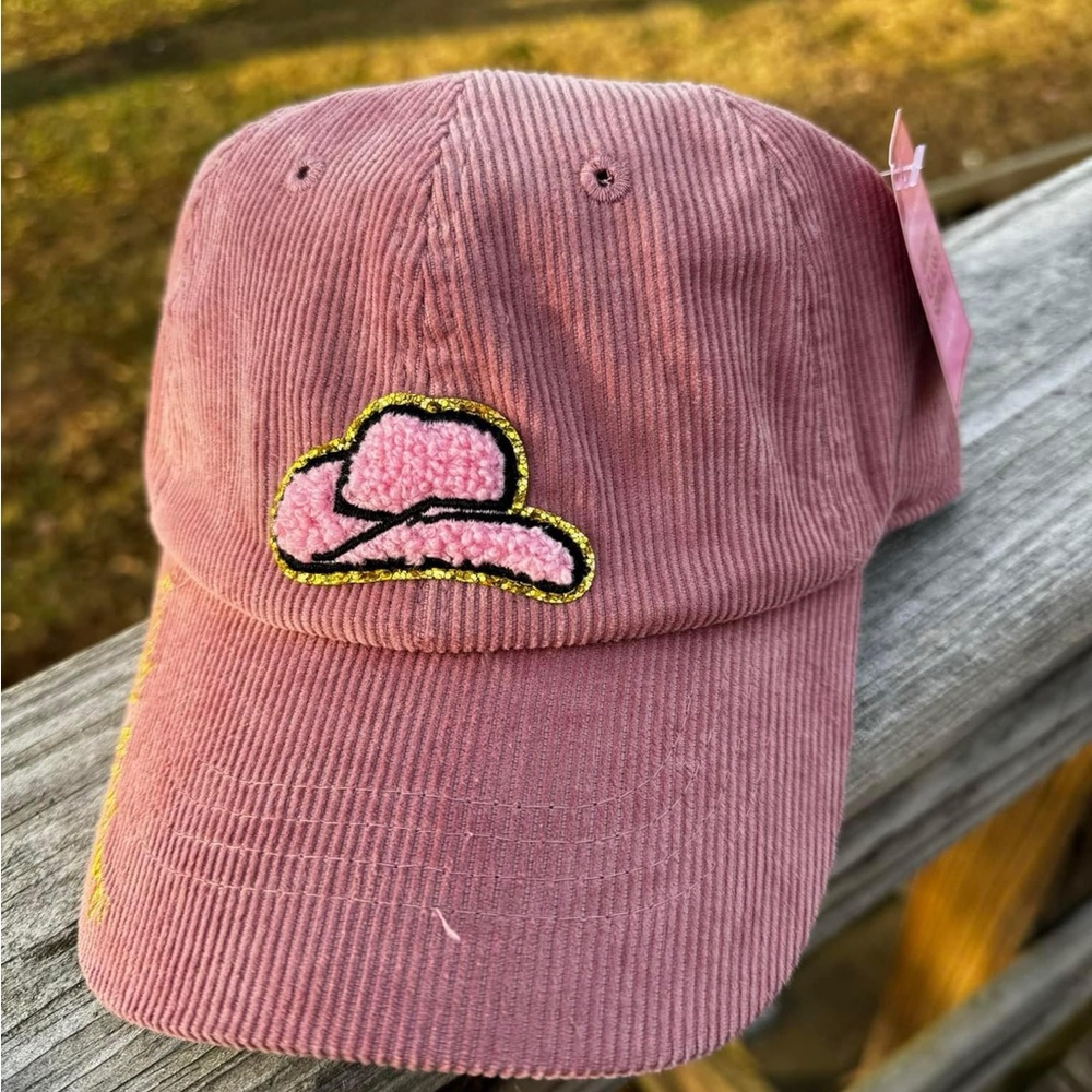 NWT Simply Southern Cowboy corduroy hat